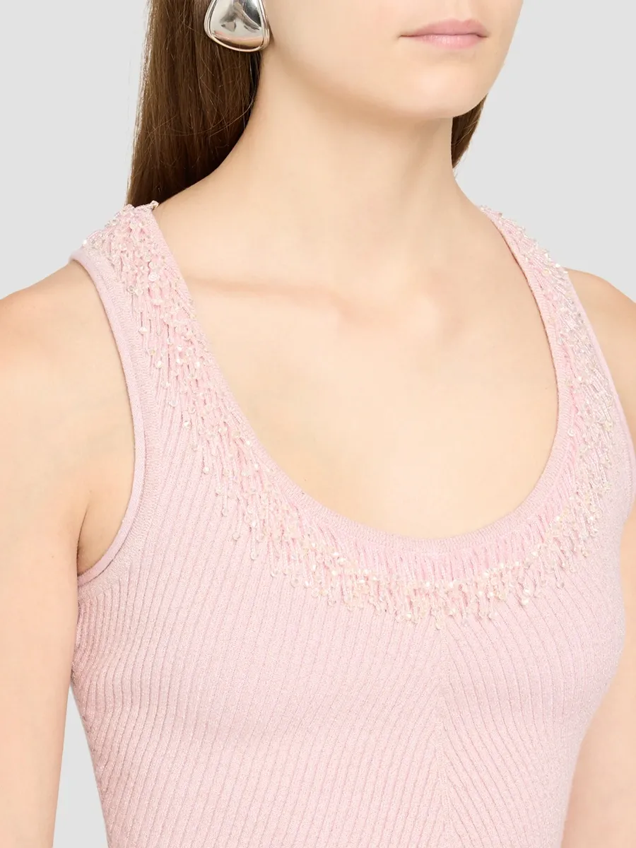 Aknvas Women's Lia Embroidered Knit Tank | Thumbnail 5 Aknvas Women's Lia Embroidered Knit Tank | Thumbnail 5