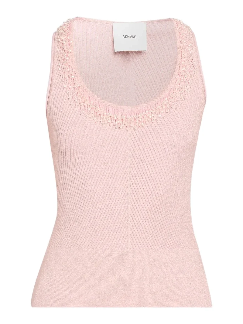 Women's Lia Embroidered Knit Tank Women's Lia Embroidered Knit Tank