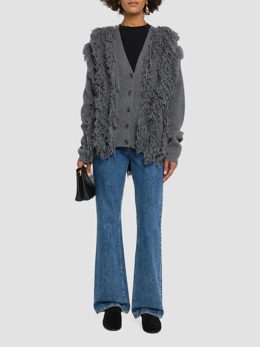 Lisa Yang Women's Soreia Cashmere Fringe Cardigan | Thumbnail 2 Lisa Yang Women's Soreia Cashmere Fringe Cardigan | Thumbnail 2