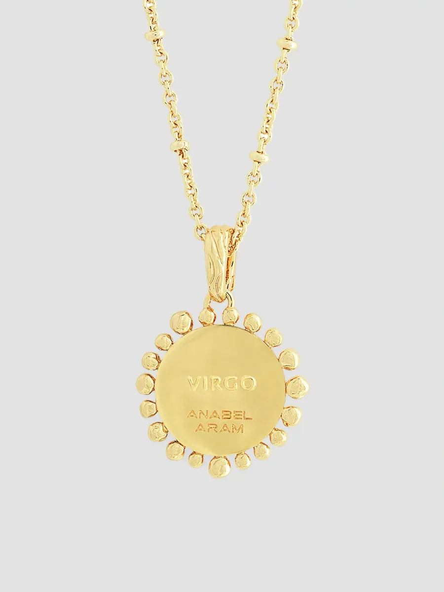 Anabel Aram Women's Zodiac 18K-Gold-Plated & Cubic Zirconia Pendant Necklace | Thumbnail 3 Anabel Aram Women's Zodiac 18K-Gold-Plated & Cubic Zirconia Pendant Necklace | Thumbnail 3
