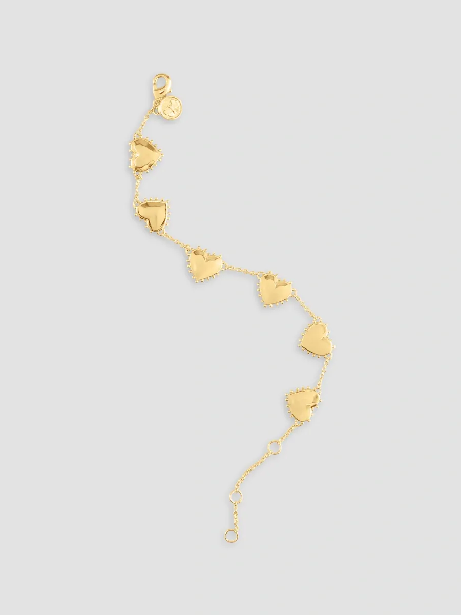 Anabel Aram Women's Heart Station Bracelet | Thumbnail 3