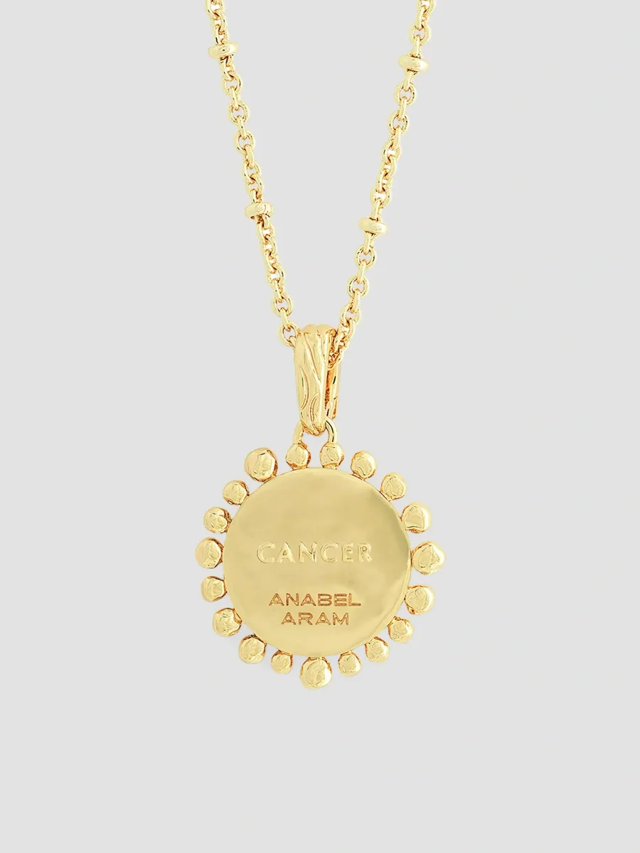 Anabel Aram Women's Zodiac 18K-Gold-Plated & Cubic Zirconia Pendant Necklace | Thumbnail 3 Anabel Aram Women's Zodiac 18K-Gold-Plated & Cubic Zirconia Pendant Necklace | Thumbnail 3