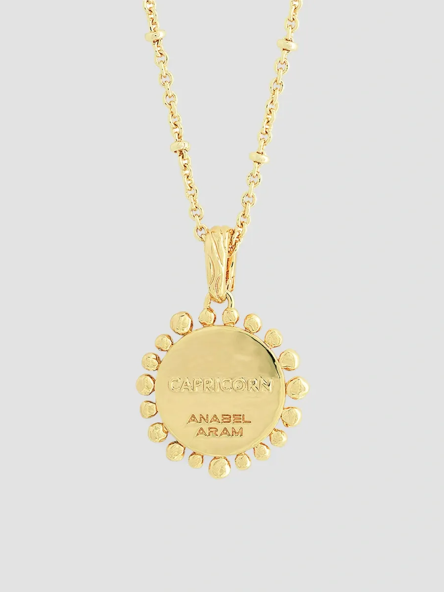 Anabel Aram Women's Zodiac 18K-Gold-Plated & Cubic Zirconia Pendant Necklace | Thumbnail 3 Anabel Aram Women's Zodiac 18K-Gold-Plated & Cubic Zirconia Pendant Necklace | Thumbnail 3