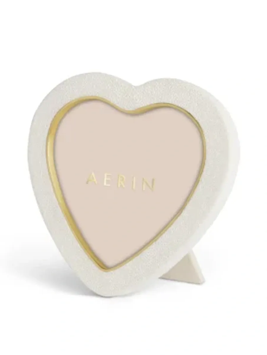 AERIN Shagreen Heart Frame | Thumbnail 2 AERIN Shagreen Heart Frame | Thumbnail 2