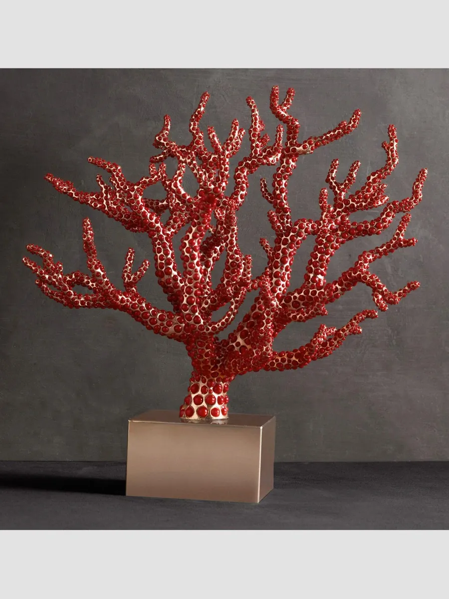 L'Objet Coral-Encrusted Branch Sculpture | Thumbnail 2 L'Objet Coral-Encrusted Branch Sculpture | Thumbnail 2