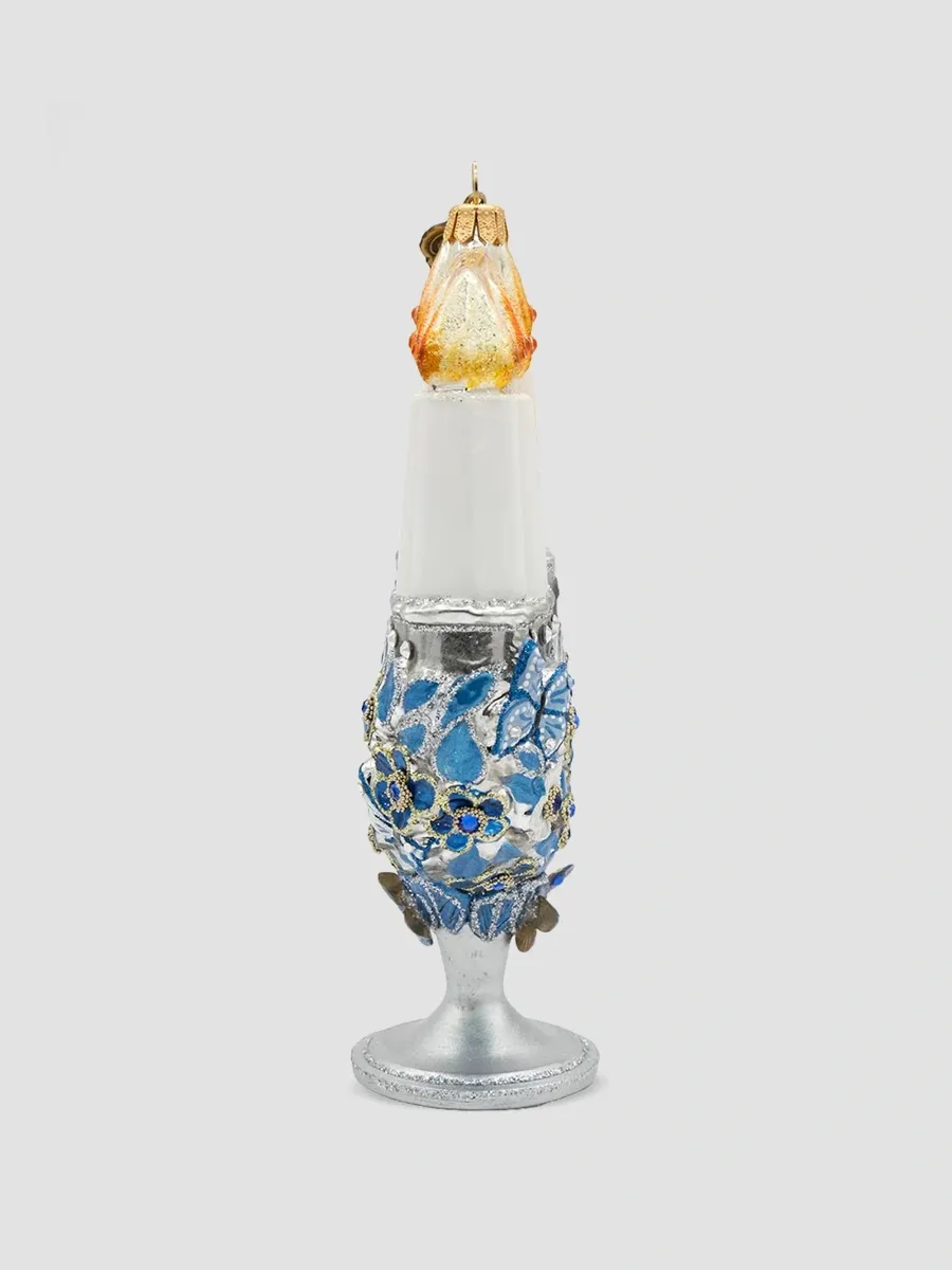 Jay Strongwater Glowing Menorah Ornament | Thumbnail 3