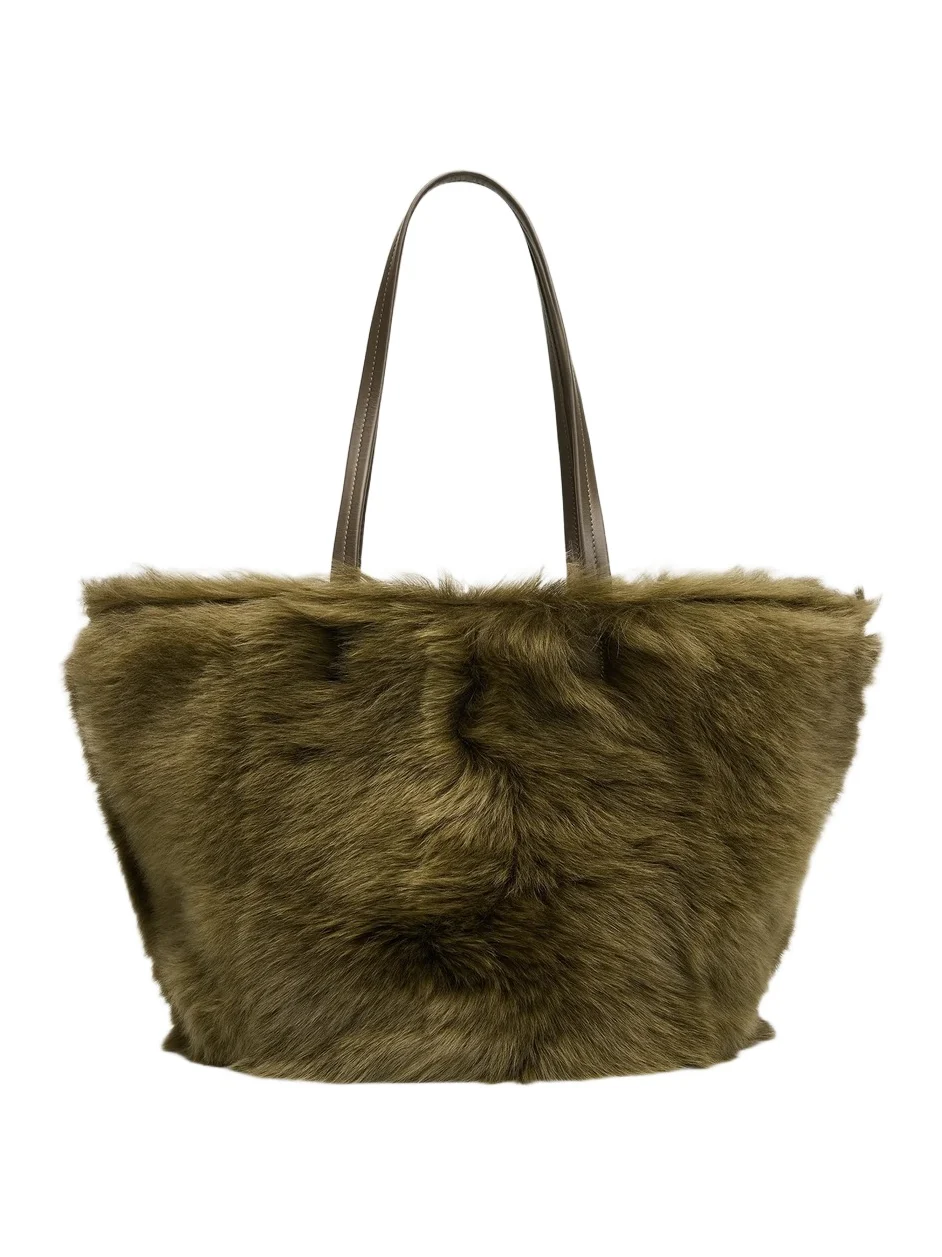 Proenza Schouler Women's Hex Shearling Tote