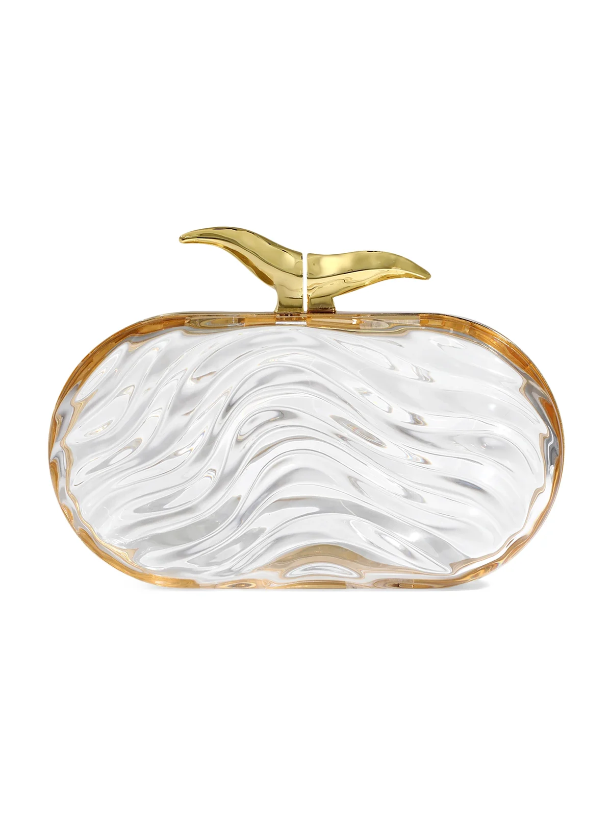 ALEXIS BITTAR Women's Water Stone Leather Minaudière