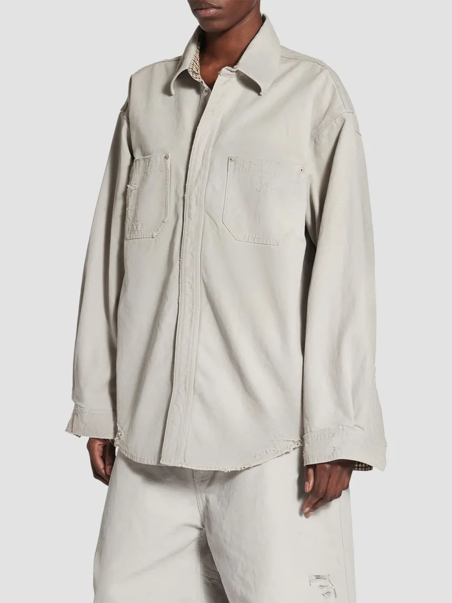 Balenciaga Men's Workwear Overshirt | Thumbnail 3 Balenciaga Men's Workwear Overshirt | Thumbnail 3