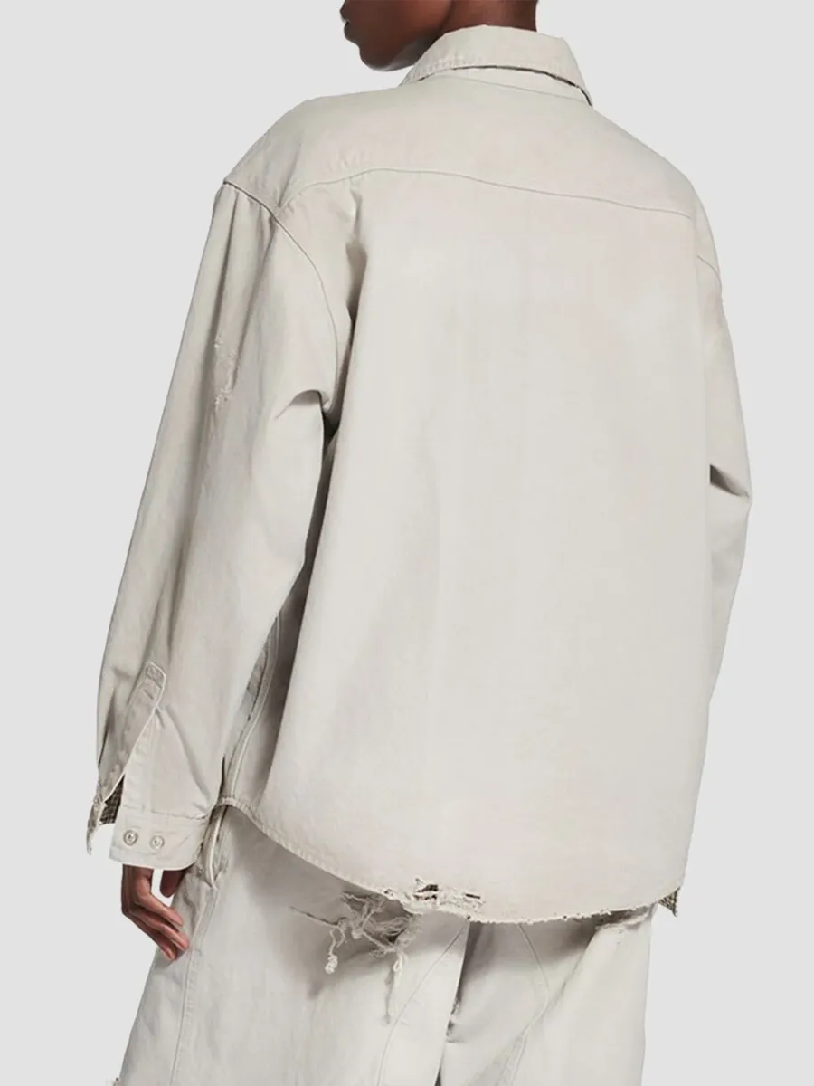 Balenciaga Men's Workwear Overshirt | Thumbnail 5 Balenciaga Men's Workwear Overshirt | Thumbnail 5