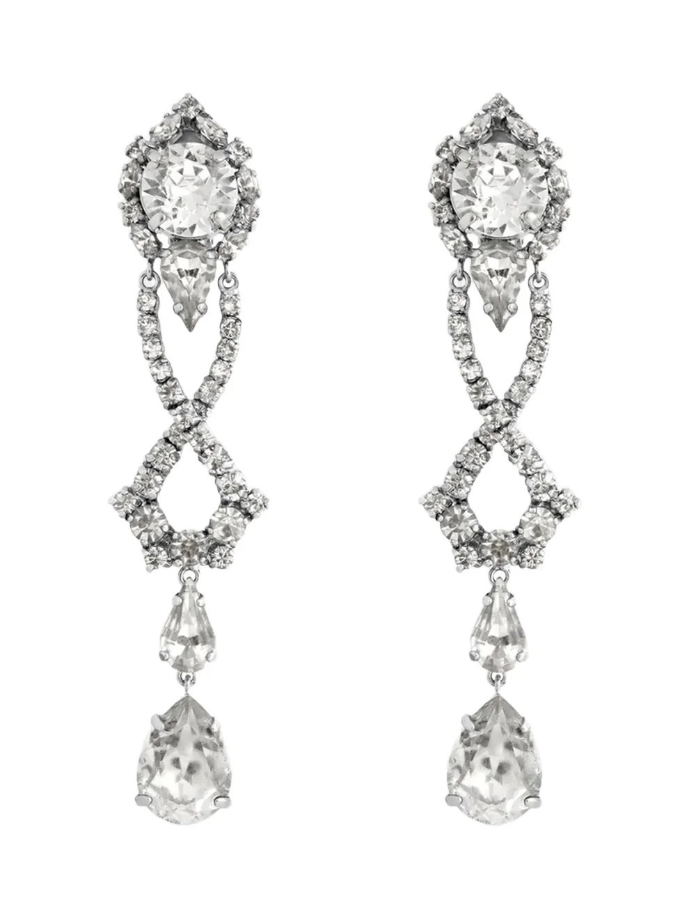 Balenciaga Men's Palazzo Long Earrings