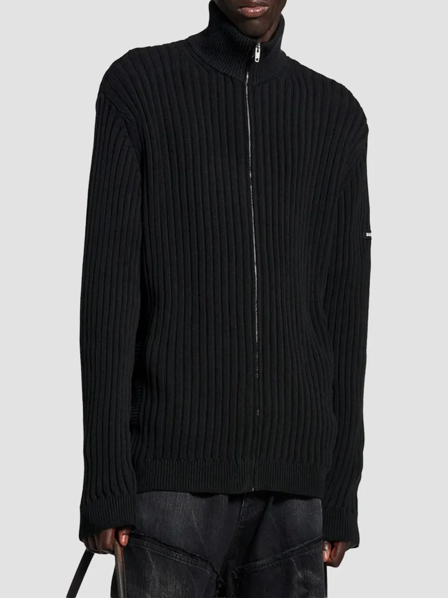 Balenciaga Men's Zip-Up Cardigan | Thumbnail 2 Balenciaga Men's Zip-Up Cardigan | Thumbnail 2