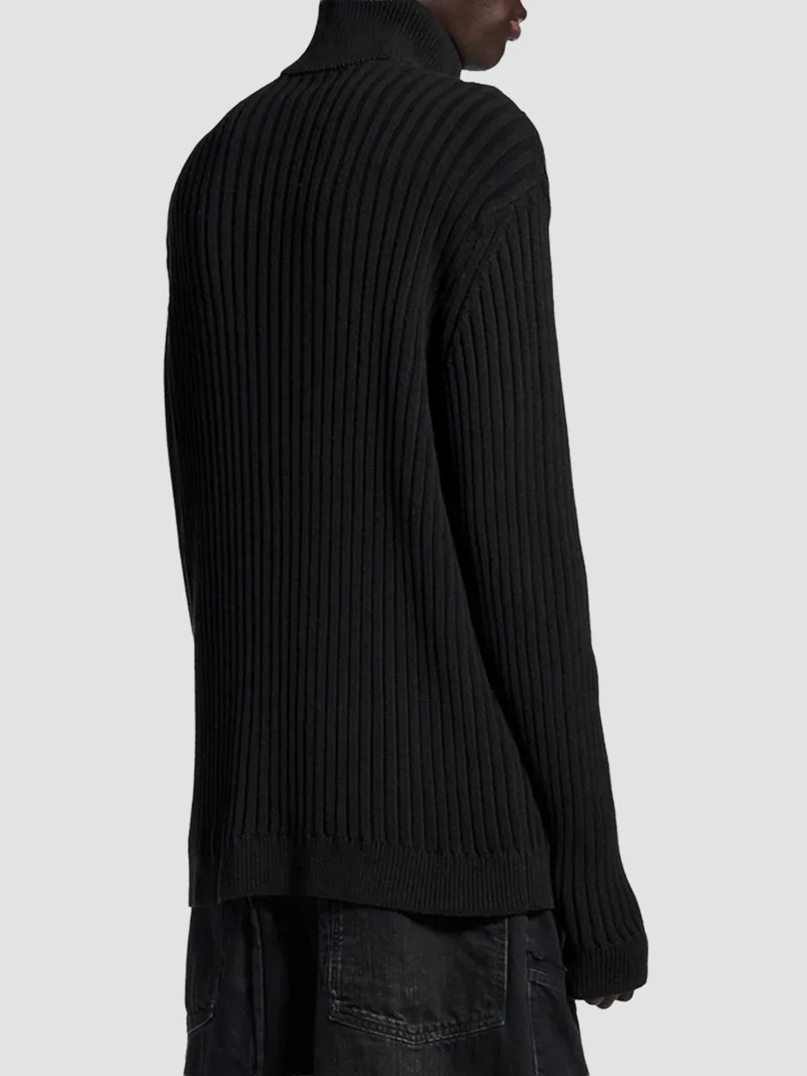 Balenciaga Men's Zip-Up Cardigan | Thumbnail 4 Balenciaga Men's Zip-Up Cardigan | Thumbnail 4