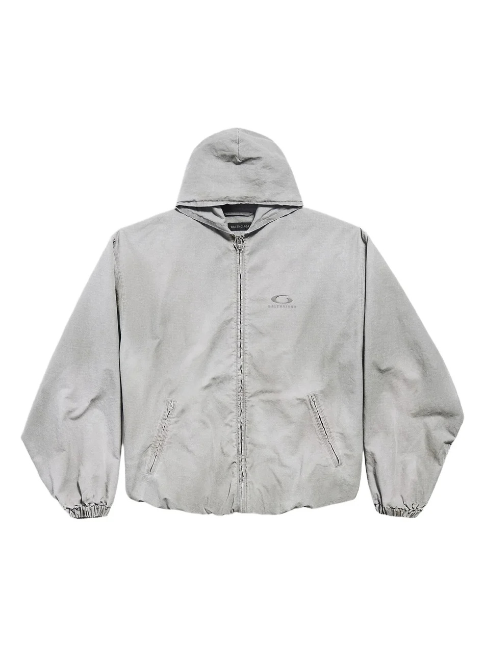 Balenciaga Men's Oversized Zip-Up Hoodie
