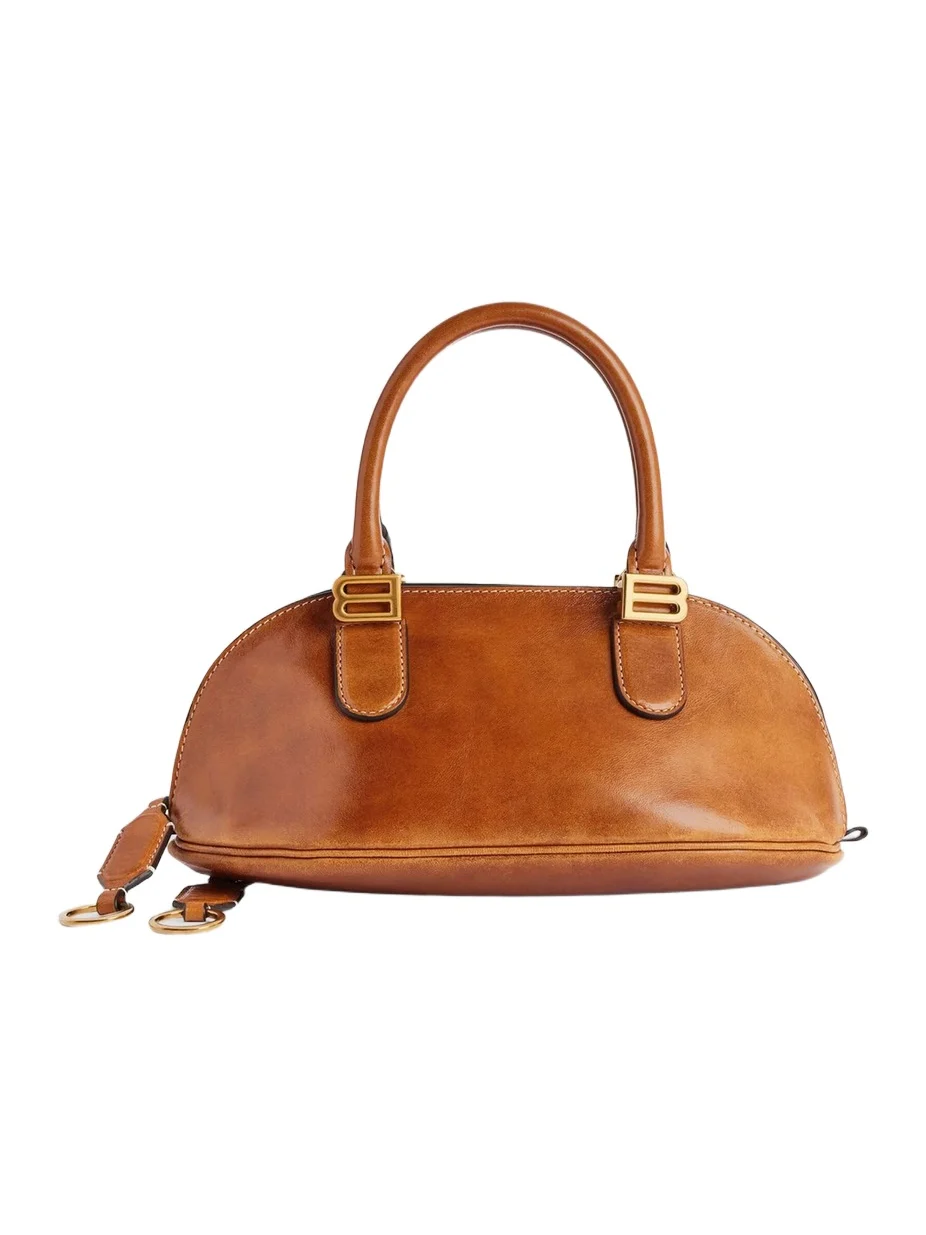 Balenciaga Women's Bolero Bowling Mini Top Handle Bag