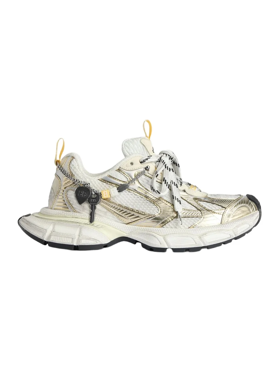 Balenciaga Men's 3XL Sneakers with Charms - White Yellow Silver Black