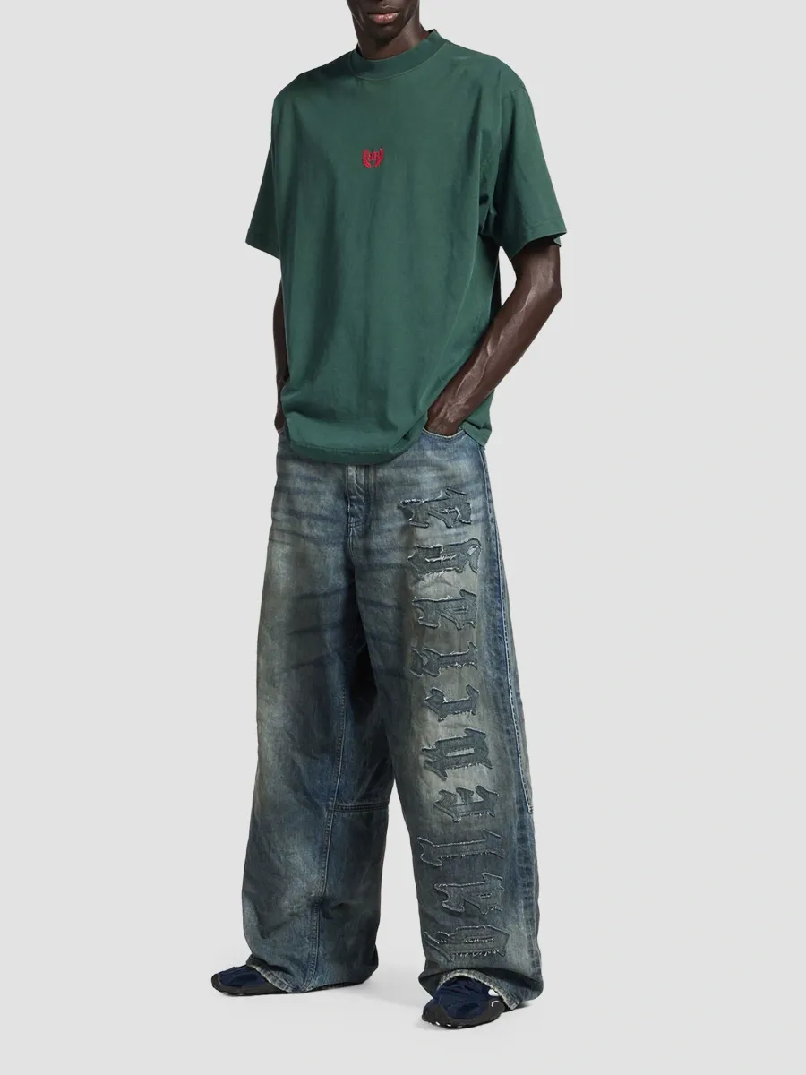 Balenciaga Men's Laurel Classic Medium Fit T-Shirt | Thumbnail 2 Balenciaga Men's Laurel Classic Medium Fit T-Shirt | Thumbnail 2