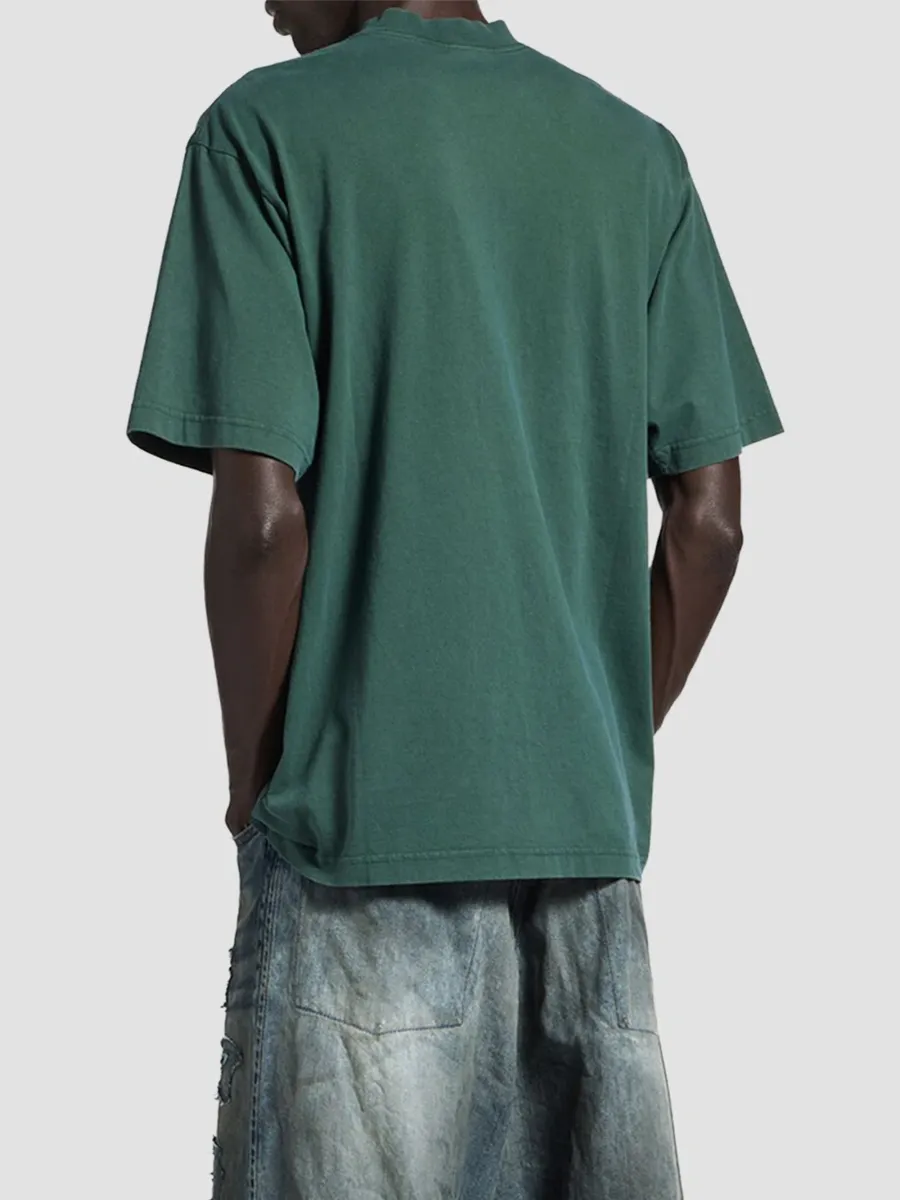 Balenciaga Men's Laurel Classic Medium Fit T-Shirt | Thumbnail 5 Balenciaga Men's Laurel Classic Medium Fit T-Shirt | Thumbnail 5
