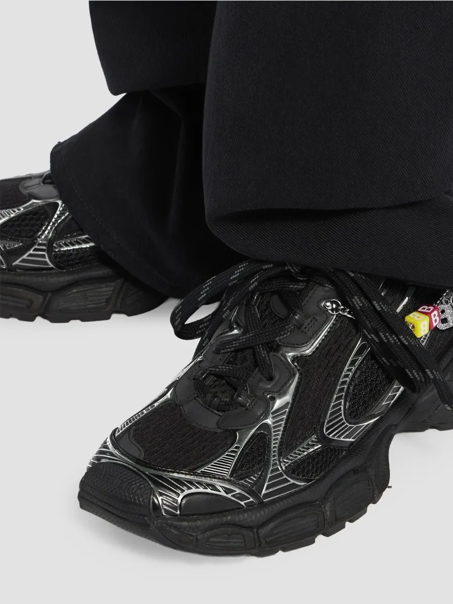 Balenciaga Women's 3XL Sneakers with Charms - Black Silver | Thumbnail 6 Balenciaga Women's 3XL Sneakers with Charms - Black Silver | Thumbnail 6