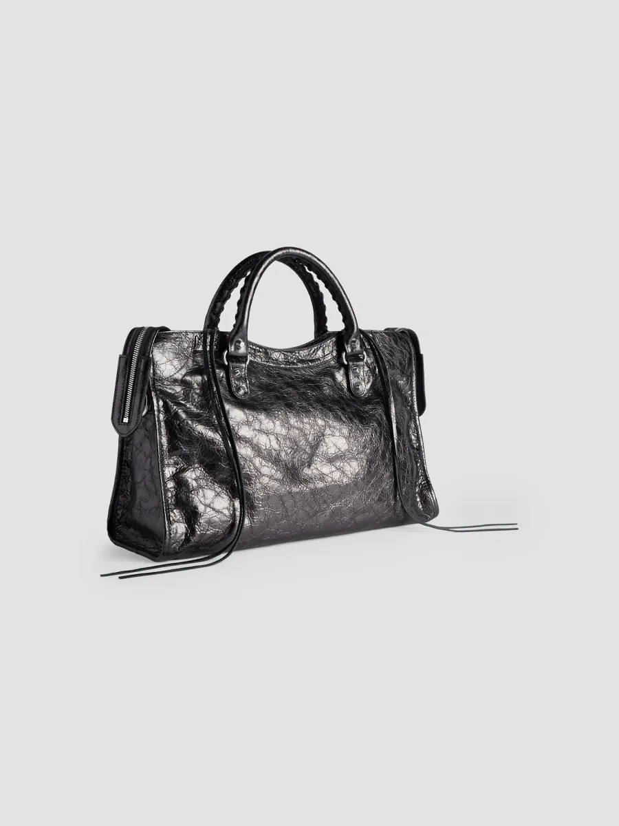 Balenciaga Women's Le City Bag Medium Crossbody Bag | Thumbnail 5 Balenciaga Women's Le City Bag Medium Crossbody Bag | Thumbnail 5