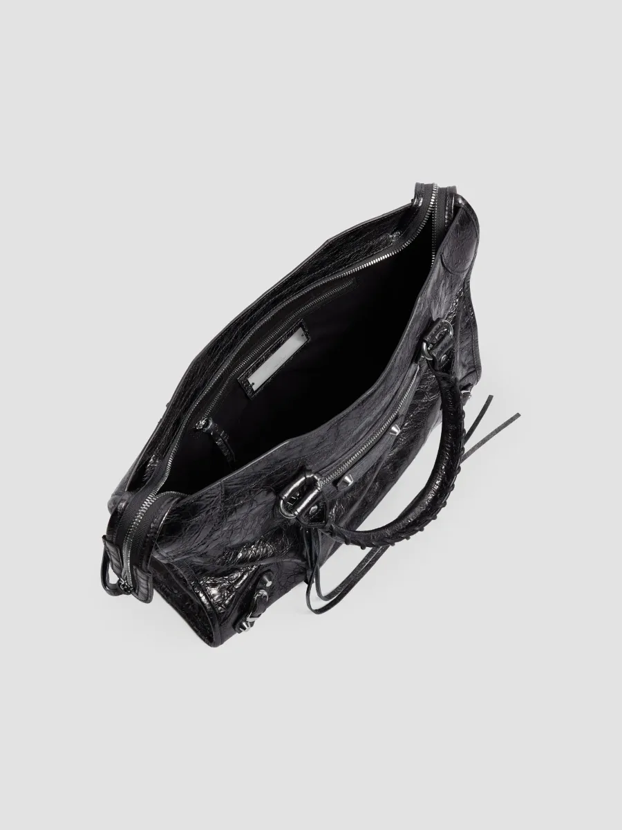 Balenciaga Women's Le City Bag Medium Crossbody Bag | Thumbnail 7 Balenciaga Women's Le City Bag Medium Crossbody Bag | Thumbnail 7