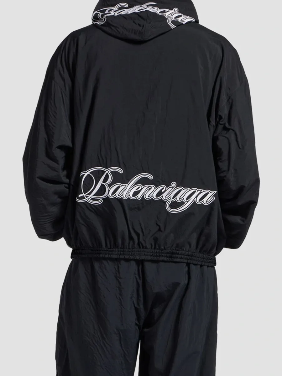 Balenciaga Men's Cursive Reversible Tracksuit Jacket | Thumbnail 5 Balenciaga Men's Cursive Reversible Tracksuit Jacket | Thumbnail 5