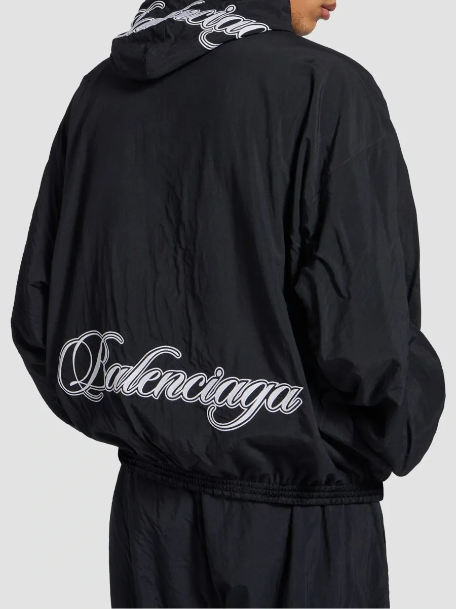 Balenciaga Men's Cursive Reversible Tracksuit Jacket | Thumbnail 6 Balenciaga Men's Cursive Reversible Tracksuit Jacket | Thumbnail 6