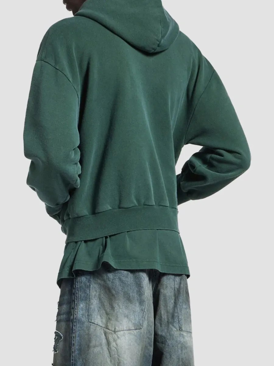 Balenciaga Men's Laurel Classic Zip-Up Hoodie Regular Fit | Thumbnail 4 Balenciaga Men's Laurel Classic Zip-Up Hoodie Regular Fit | Thumbnail 4