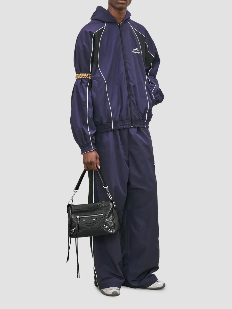 Balenciaga Men's Le City Moto Small Crossbody Bag | Thumbnail 3 Balenciaga Men's Le City Moto Small Crossbody Bag | Thumbnail 3