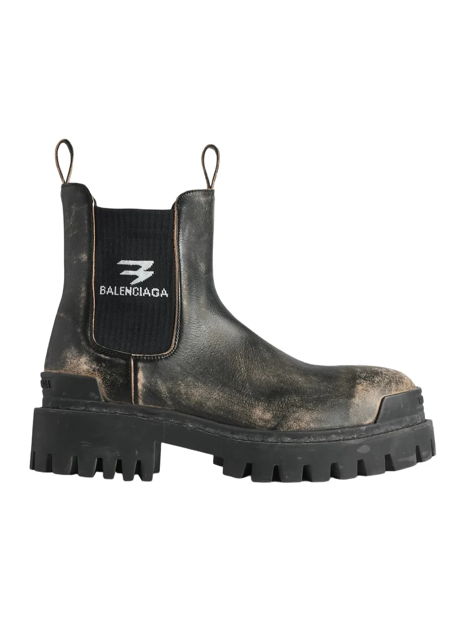 Balenciaga Men's Strike Chelsea Boots