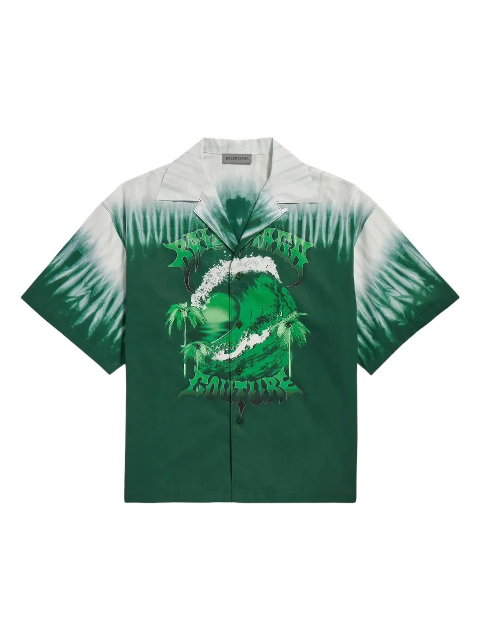 Men's Extreme Tie Dye Bowling Short Sleeve Shirt Men's Extreme Tie Dye Bowling Short Sleeve Shirt