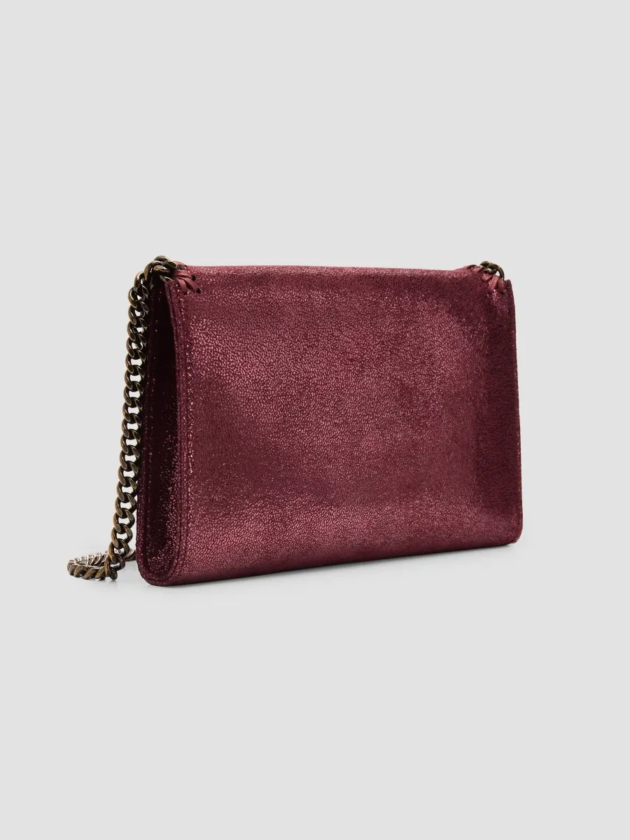 Stella McCartney Women's Falabella Dotted Faux Chamois Wallet-on-Chain | Thumbnail 3 Stella McCartney Women's Falabella Dotted Faux Chamois Wallet-on-Chain | Thumbnail 3