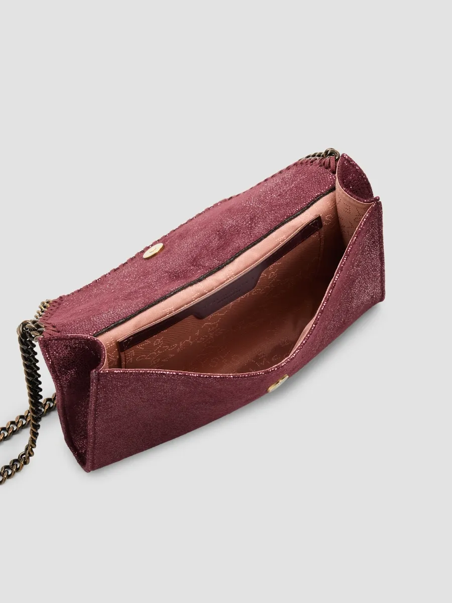 Stella McCartney Women's Falabella Dotted Faux Chamois Wallet-on-Chain | Thumbnail 4 Stella McCartney Women's Falabella Dotted Faux Chamois Wallet-on-Chain | Thumbnail 4