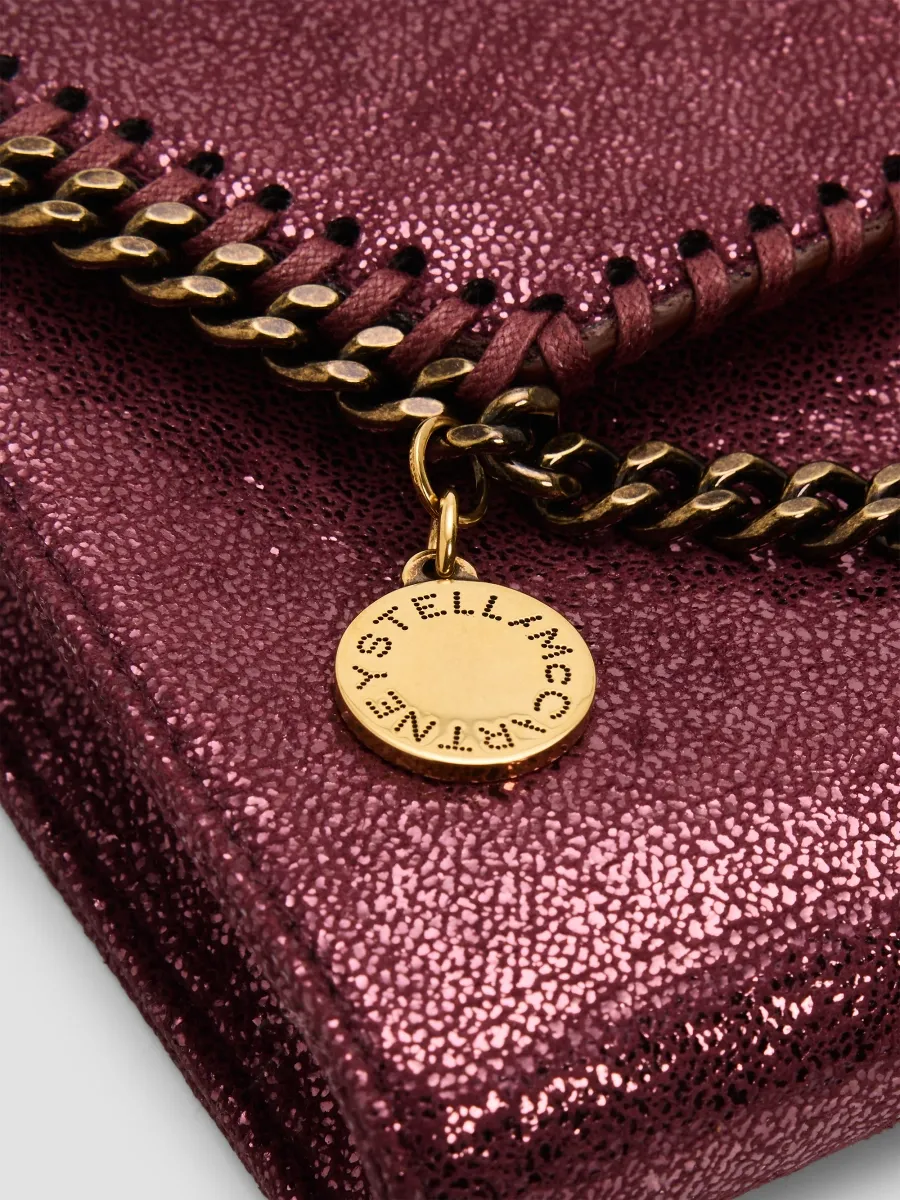 Stella McCartney Women's Falabella Dotted Faux Chamois Wallet-on-Chain | Thumbnail 6 Stella McCartney Women's Falabella Dotted Faux Chamois Wallet-on-Chain | Thumbnail 6