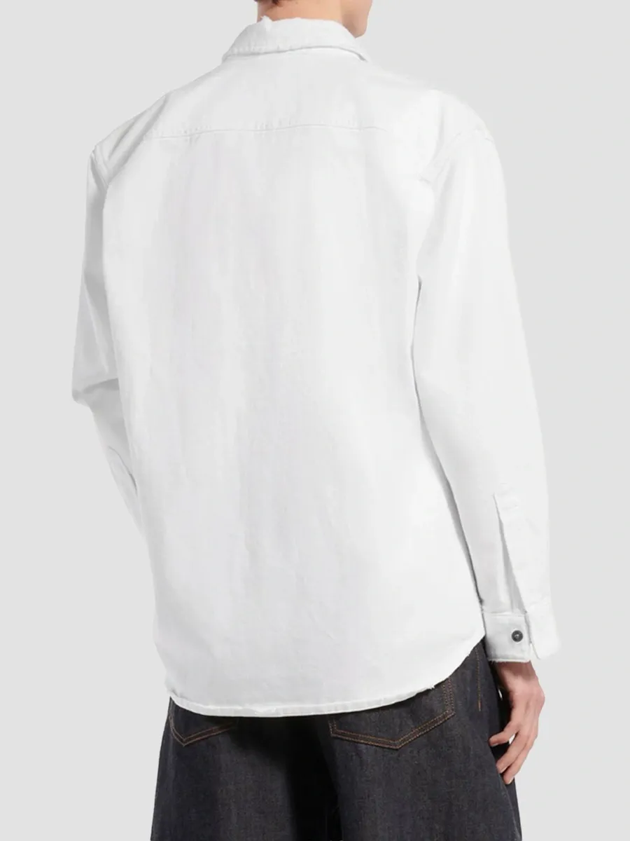 Balenciaga Men's Denim Long Sleeve Shirt | Thumbnail 5 Balenciaga Men's Denim Long Sleeve Shirt | Thumbnail 5
