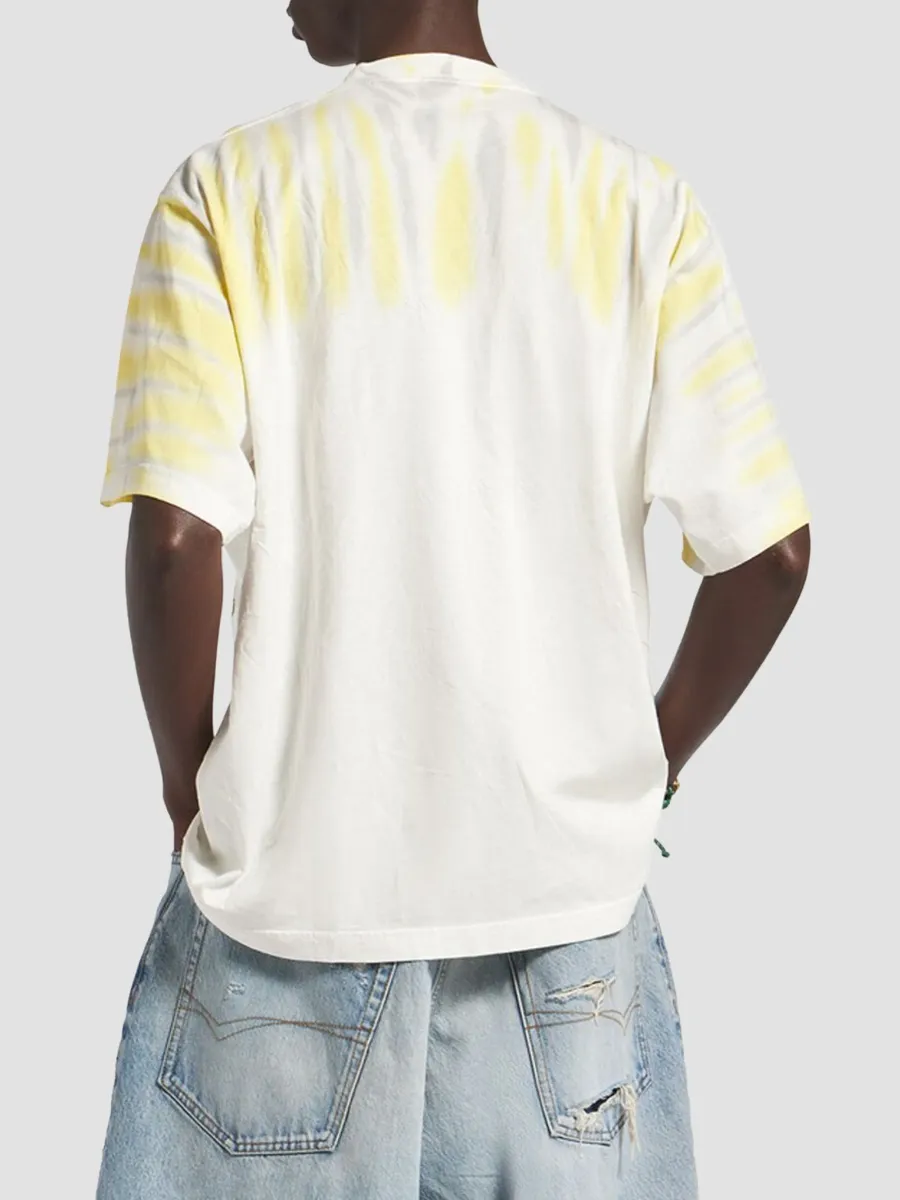 Balenciaga Men's Extreme Tie Dye Medium Fit T-Shirt | Thumbnail 5 Balenciaga Men's Extreme Tie Dye Medium Fit T-Shirt | Thumbnail 5