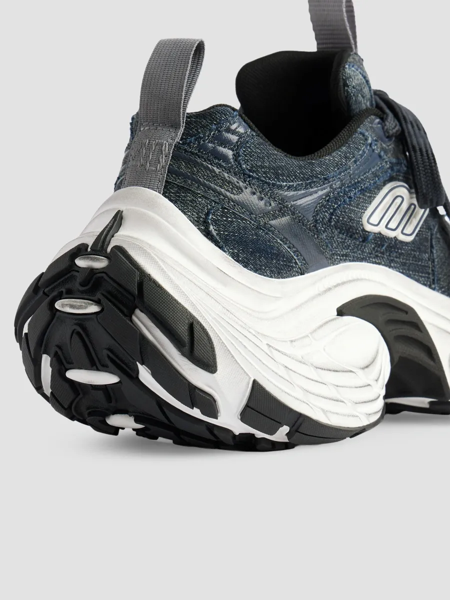 Balenciaga Men's 6XL Denim Sneakers | Thumbnail 5 Balenciaga Men's 6XL Denim Sneakers | Thumbnail 5