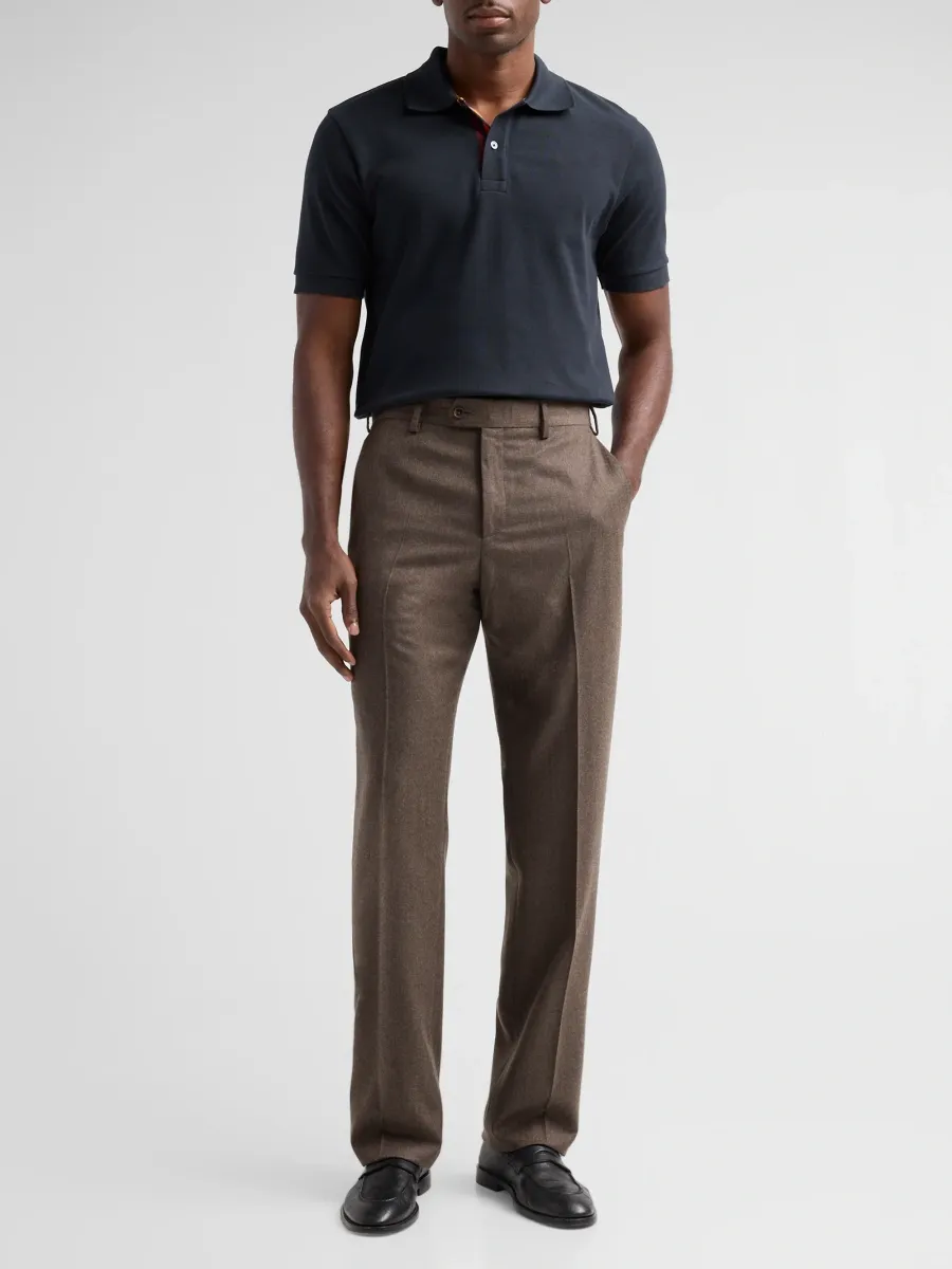 Paul Smith Men's Wool-Cashmere Trousers | Thumbnail 2 Paul Smith Men's Wool-Cashmere Trousers | Thumbnail 2
