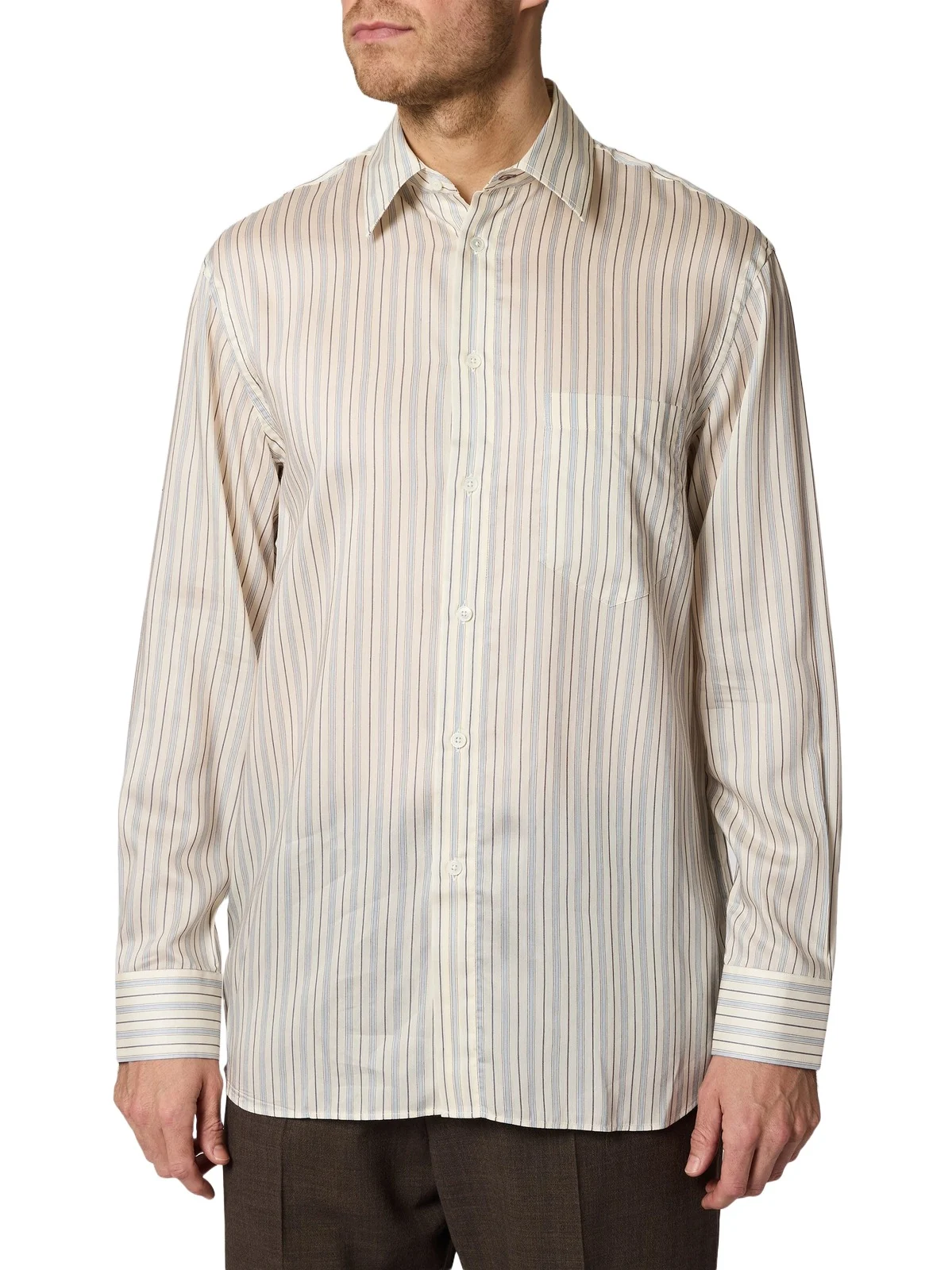 Paul Smith Men's Striped Easy-Fit Shirt