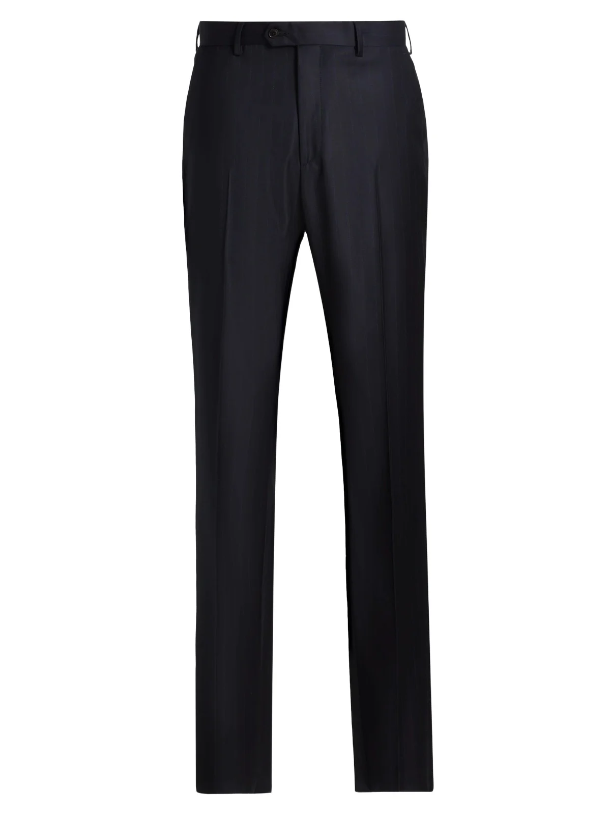 Paul Smith Men's Striped Wool Crease-Front Trousers