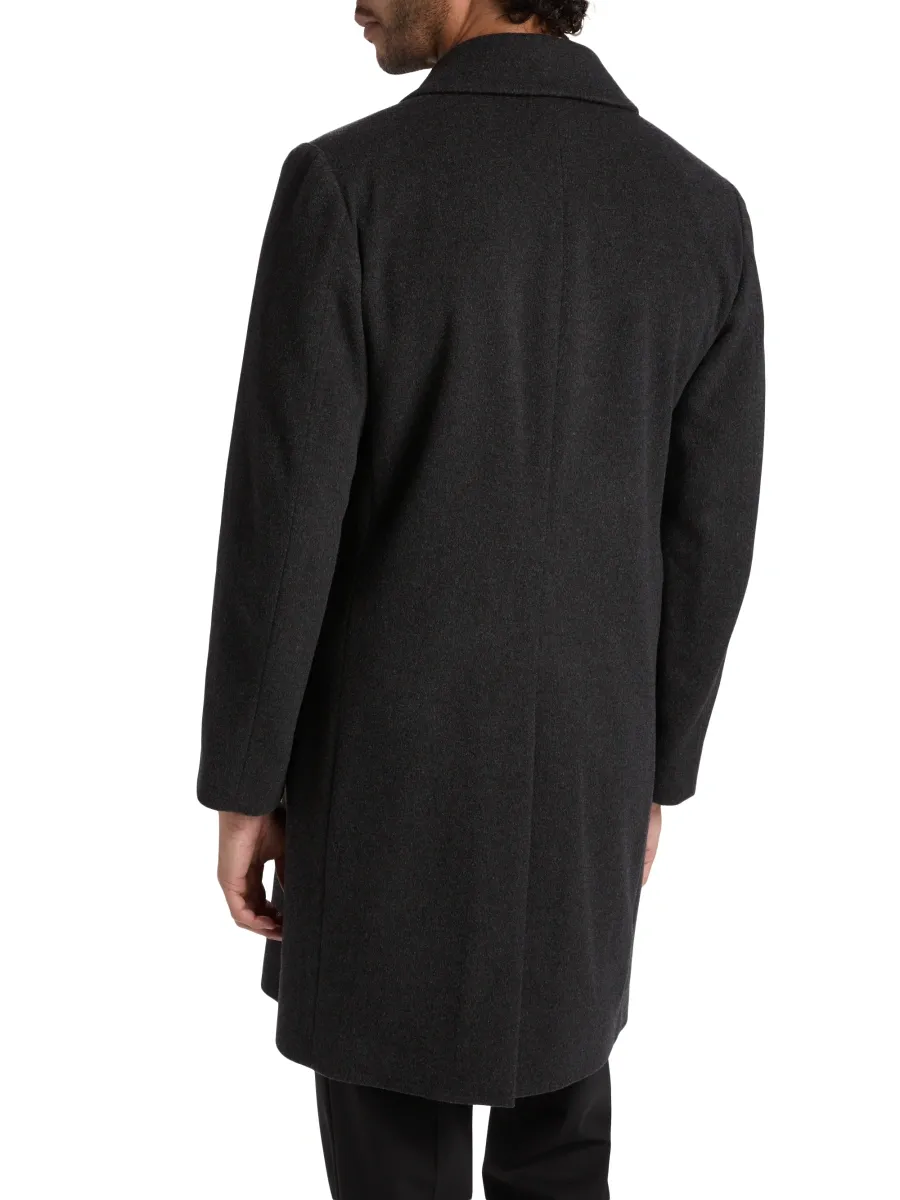 Paul Smith Men's Wool-Cashmere Single-Breasted Coat | Thumbnail 5 Paul Smith Men's Wool-Cashmere Single-Breasted Coat | Thumbnail 5