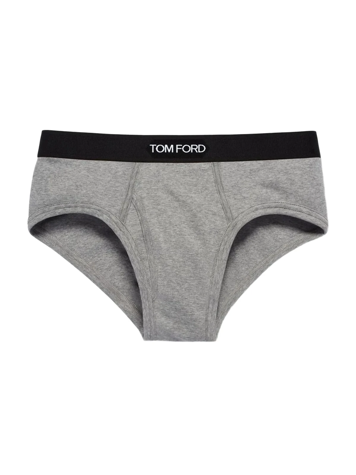 Tom Ford Men's Stretch-Cotton Logo Briefs
