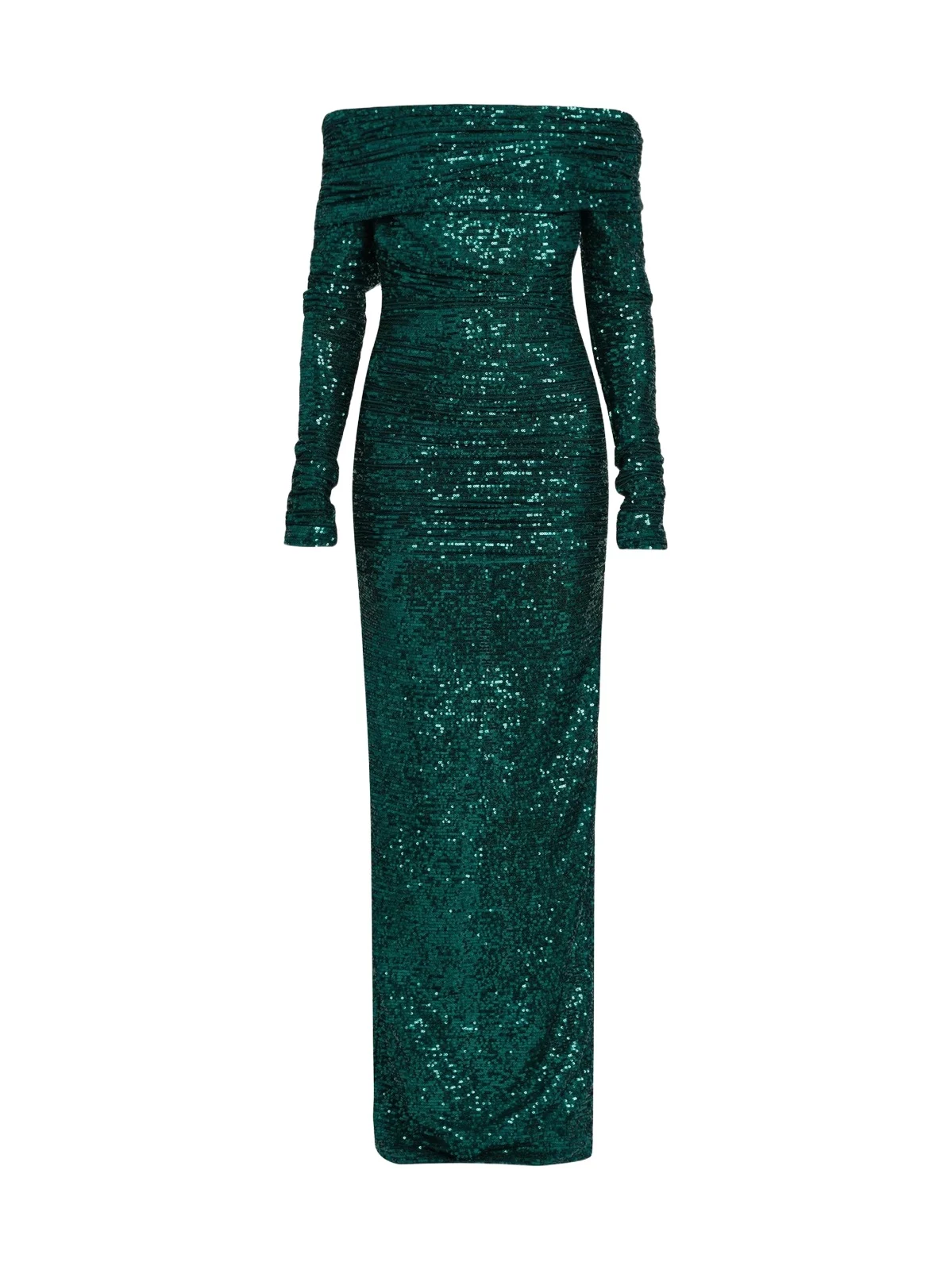 Dolce & Gabbana Women's Sequined Off-the-Shoulder Column Gown