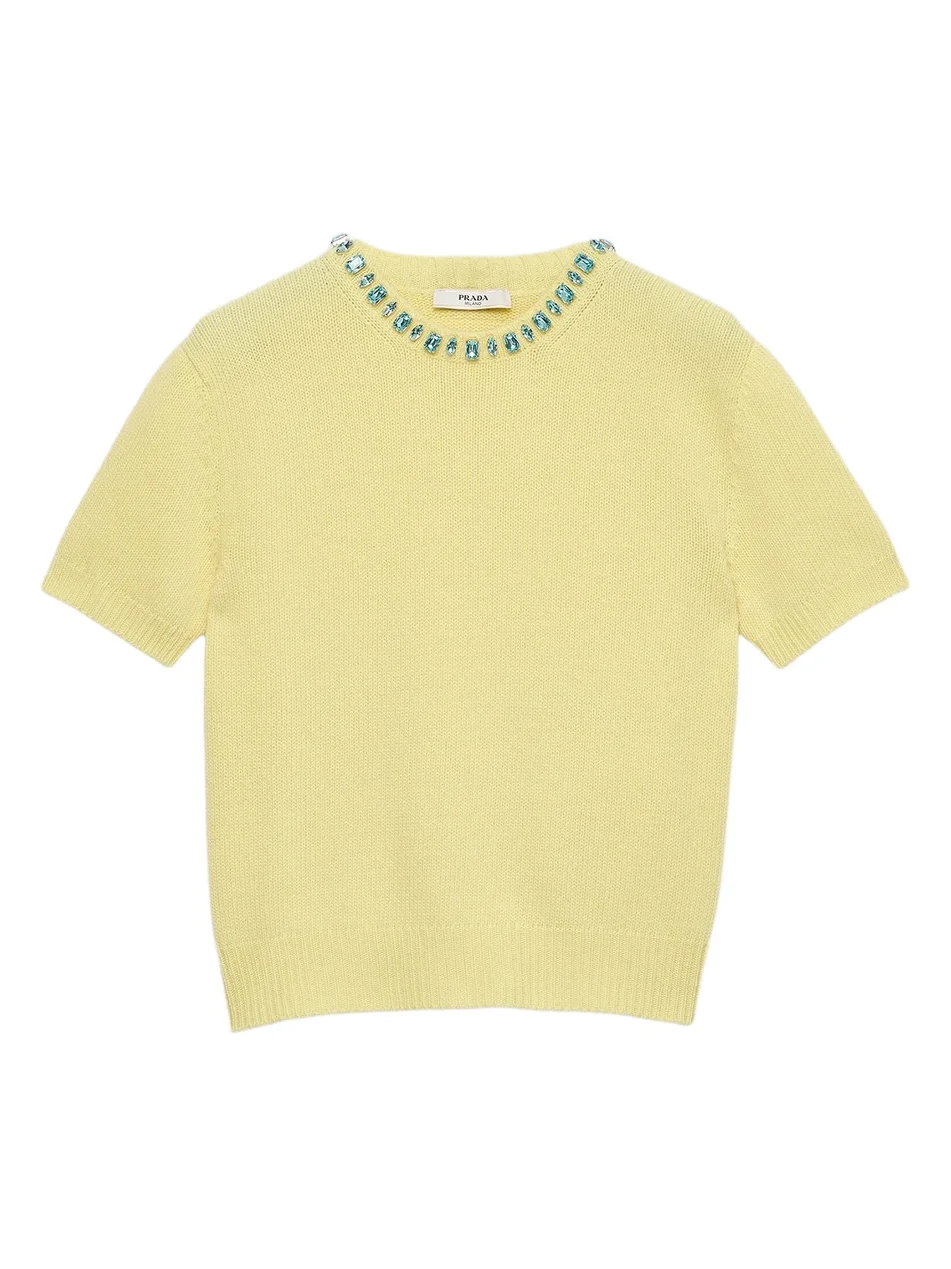 Women's Wool and Cashmere Crew-Neck Sweater Women's Wool and Cashmere Crew-Neck Sweater