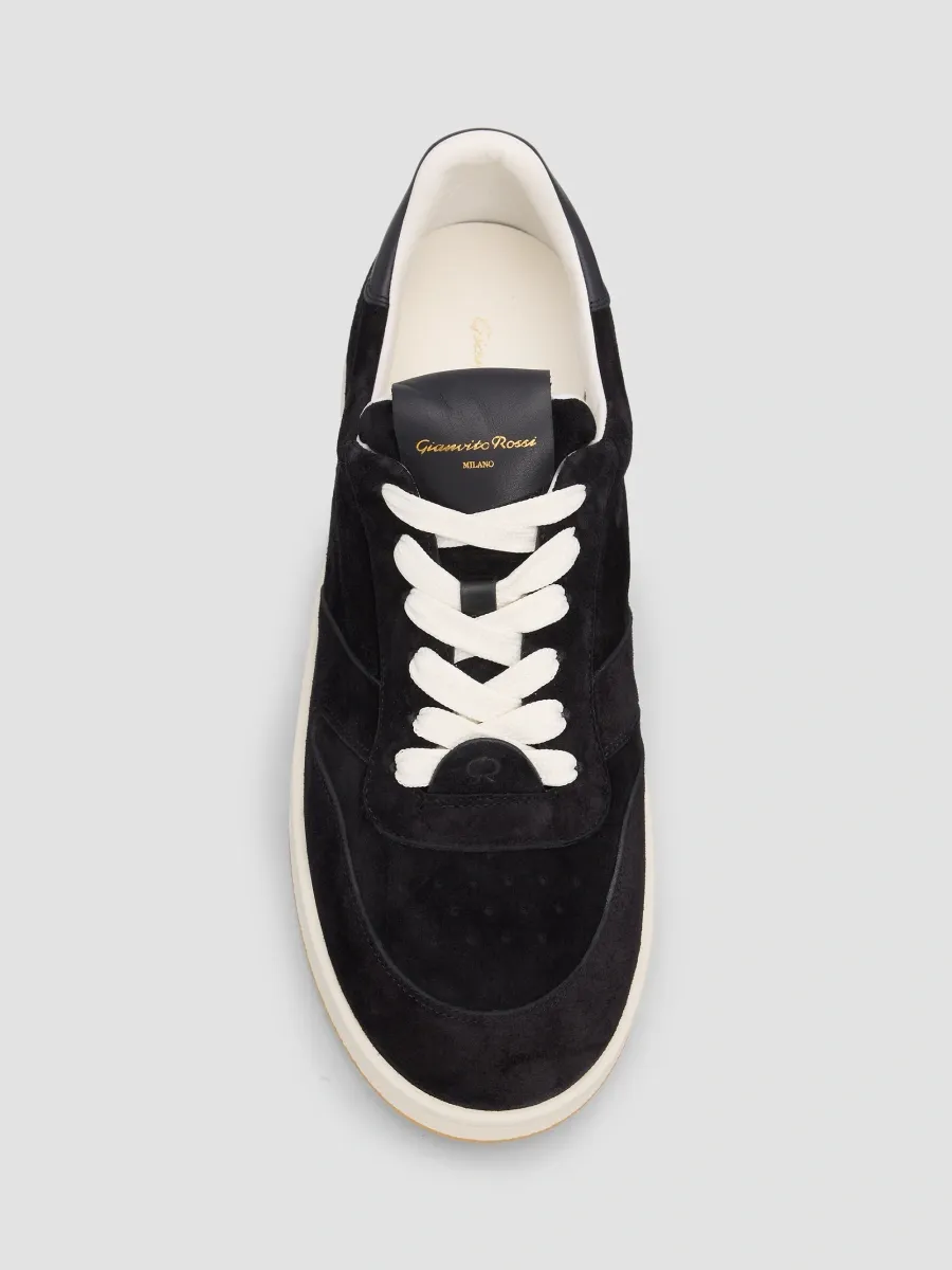 Gianvito Rossi Men's Slam Suede Low-Top Sneakers | Thumbnail 6 Gianvito Rossi Men's Slam Suede Low-Top Sneakers | Thumbnail 6