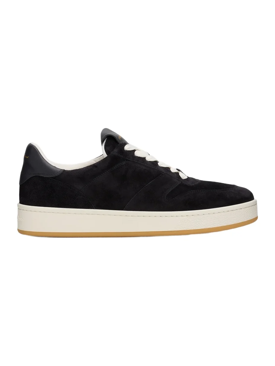 Gianvito Rossi Men's Slam Suede Low-Top Sneakers