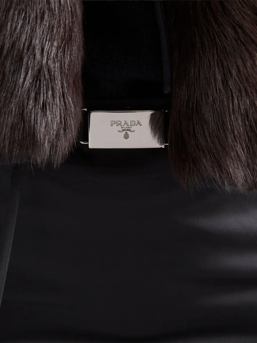 Prada Women's Nylon Pencil Skirt | Thumbnail 7 Prada Women's Nylon Pencil Skirt | Thumbnail 7