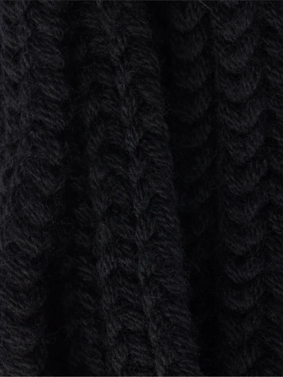 Prada Men's Wool Scarf | Thumbnail 4 Prada Men's Wool Scarf | Thumbnail 4