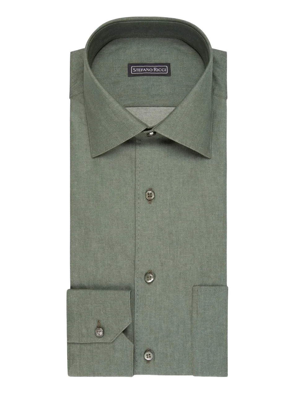Stefano Ricci Men's Cotton Torino Shirt