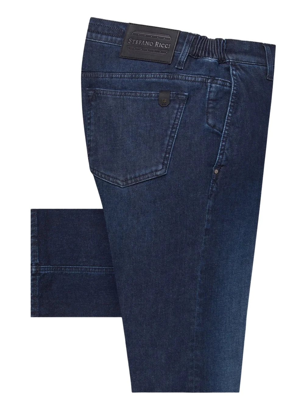 Stefano Ricci Men's Cotton and Cashmere Blend Tapered Jeans